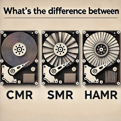 Understanding the Difference Between CMR, SMR, and HAMR Hard Drives