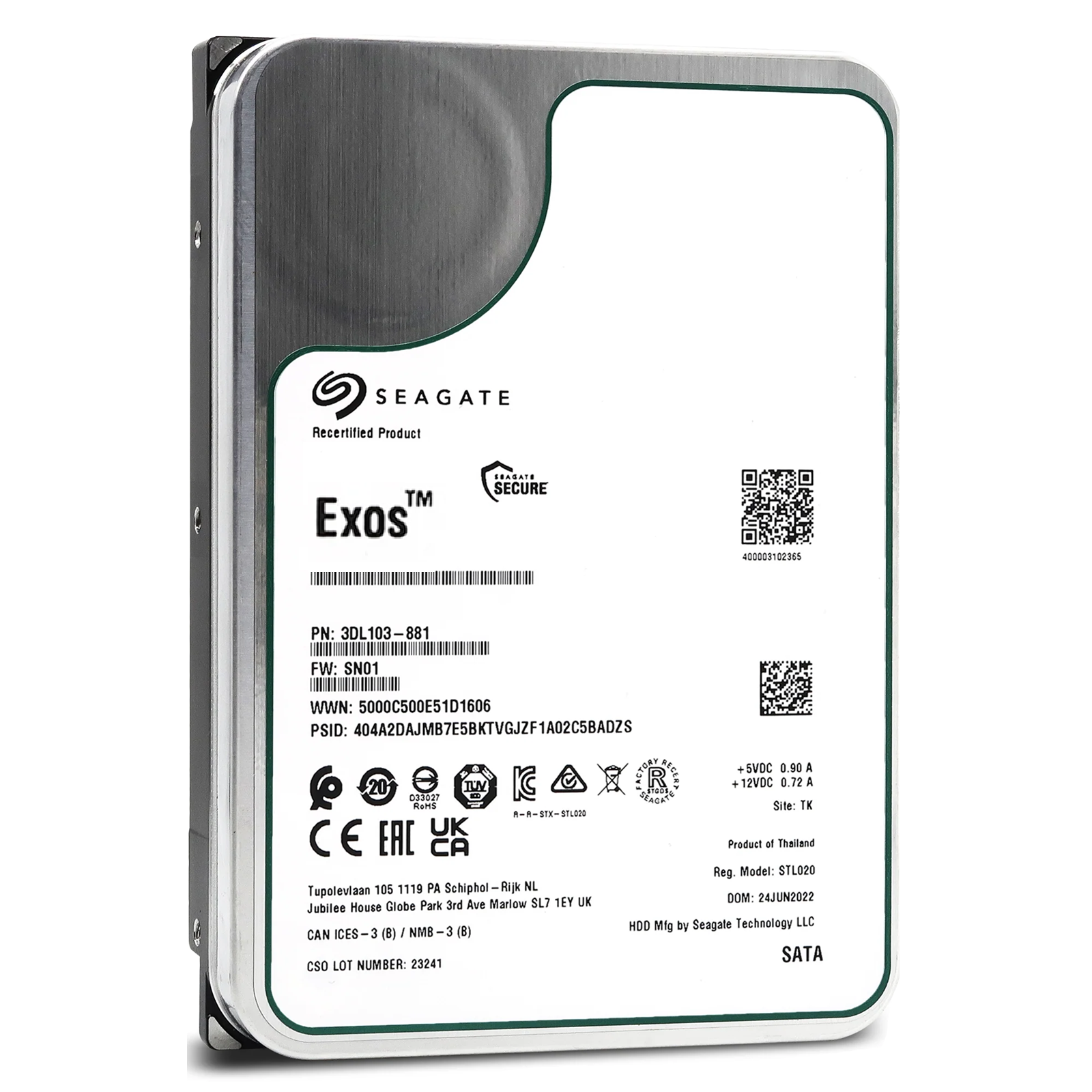 Seagate Exos Recertified – Neology Technology