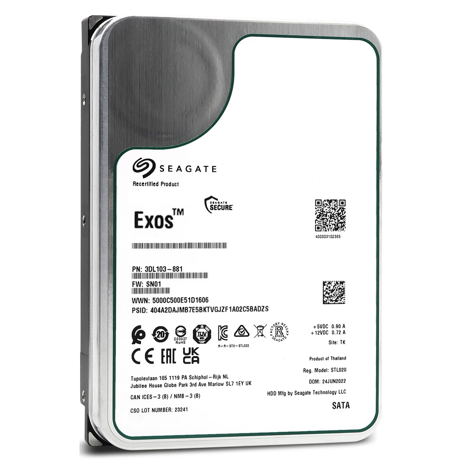 Seagate Exos Recertified
