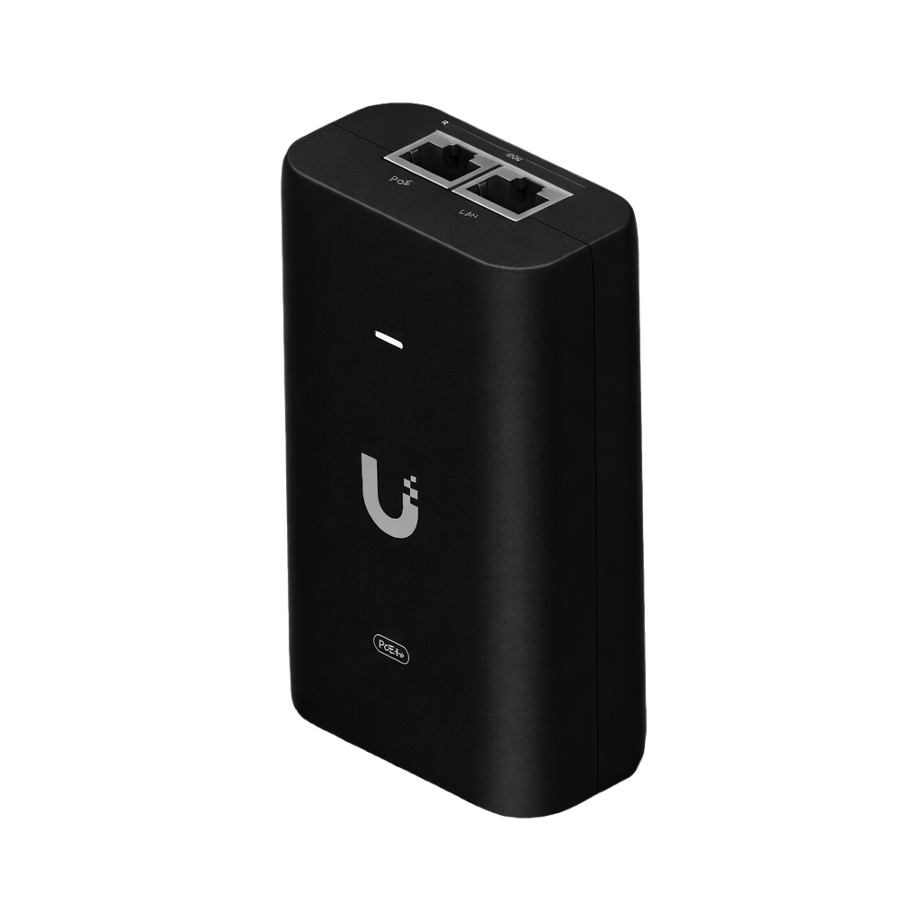 Ubiquiti 10G PoE++ Adapter 60W - Black UACC-PoE++-10G