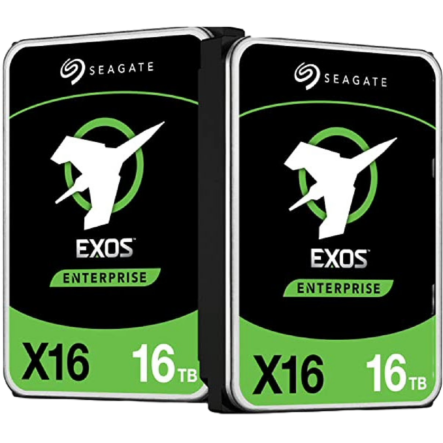 2 Pack Seagate EXOS X16 16TB ST16000NM001G ENTERPRISE 3.5" SATA CMR HARD DRIVE OEM