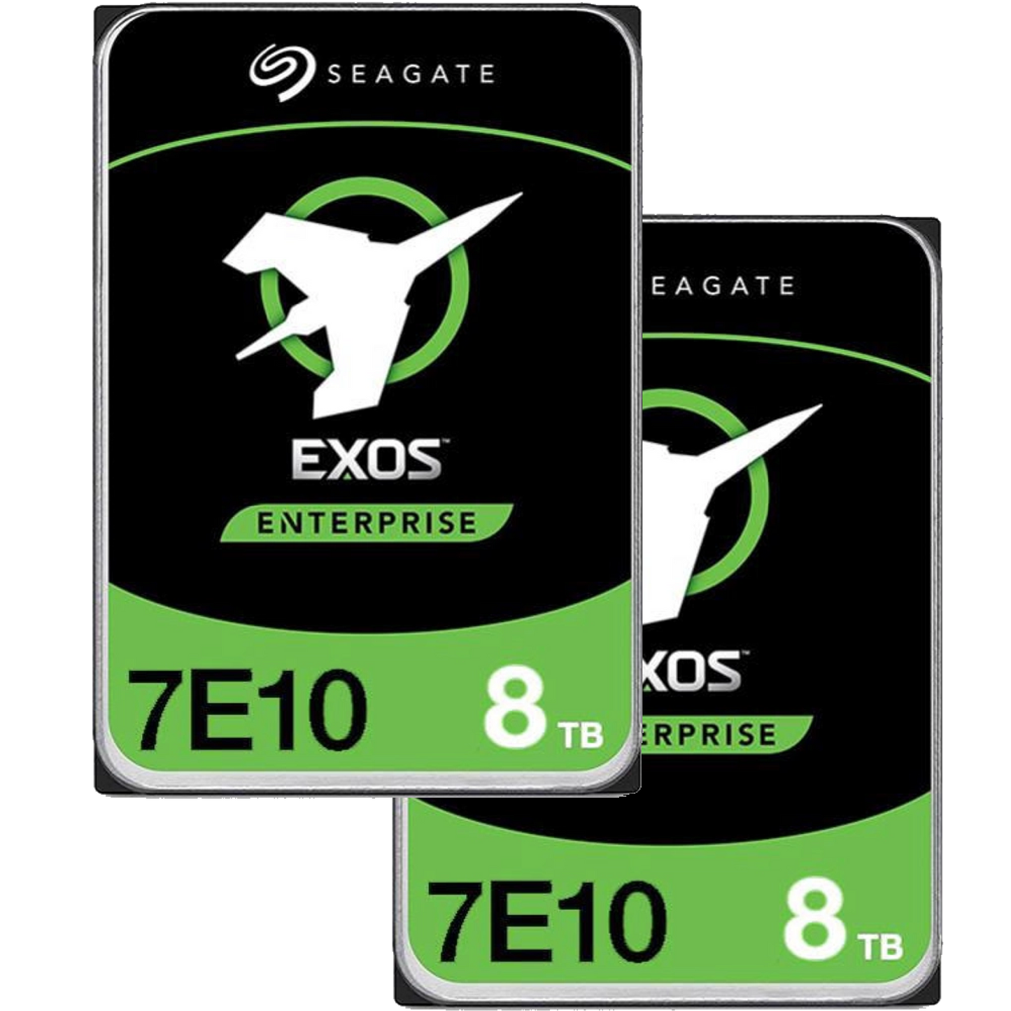 2 Pack Seagate EXOS 7E8 8TB ST8000NM000A SATA CMR 3.5" Enterprise HDD OEM