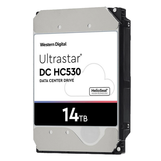 WD Ultrastar DC HC530 14TB Enterprise 3.5" SATA HDD CMR WUH721414ALE6L4 OEM