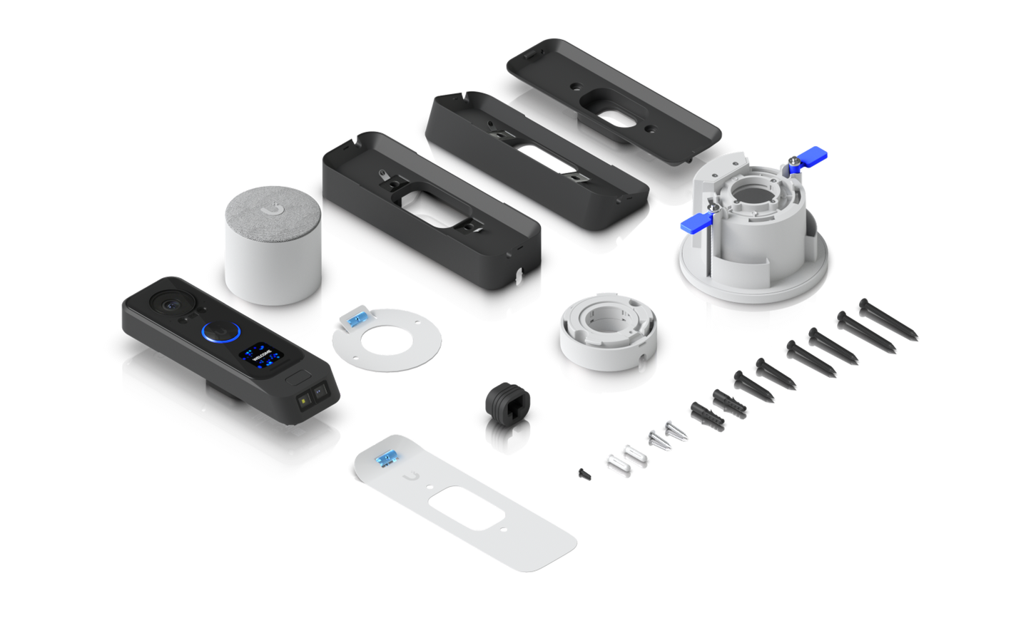 Ubiquiti UniFi G4 Doorbell Pro Black UVC-G4 Doorbell Pro PoE Kit