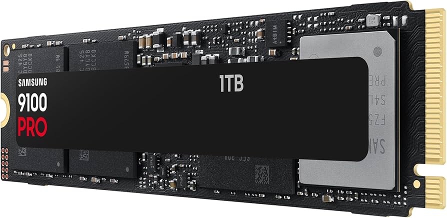 [As New] Samsung 9100Pro 1TB PCIe 5.0 x4, NVMe 2.0, Internal M.2 SSD MZ-VAP1T0BW