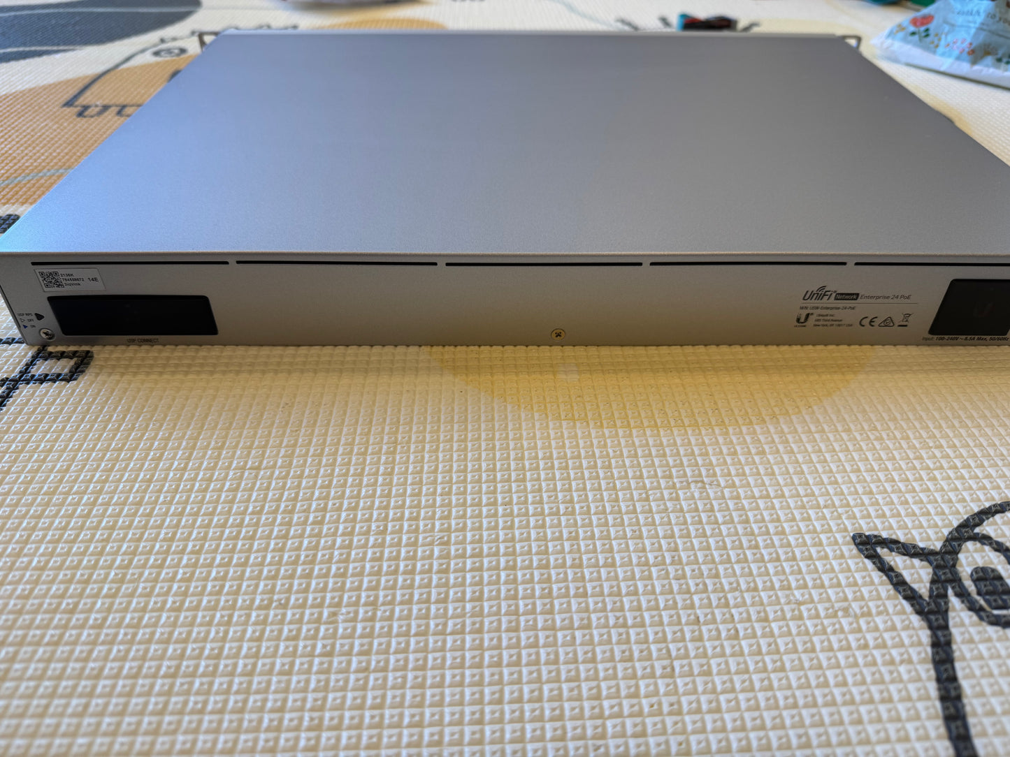 Pre-Owned Ubiquiti USW-Enterprise-24-PoE (400W) 12x2.5GbE PoE+ & 12xGbE PoE+ Enterprise Managed Layer 3 Switch