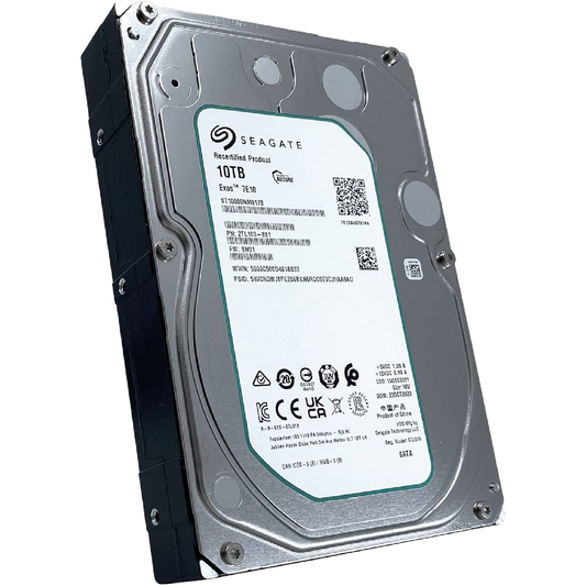 Recertified Seagate EXOS 7E10 10TB ST10000NM017B ENTERPRISE 3.5" SATA III CMR HARD DRIVE