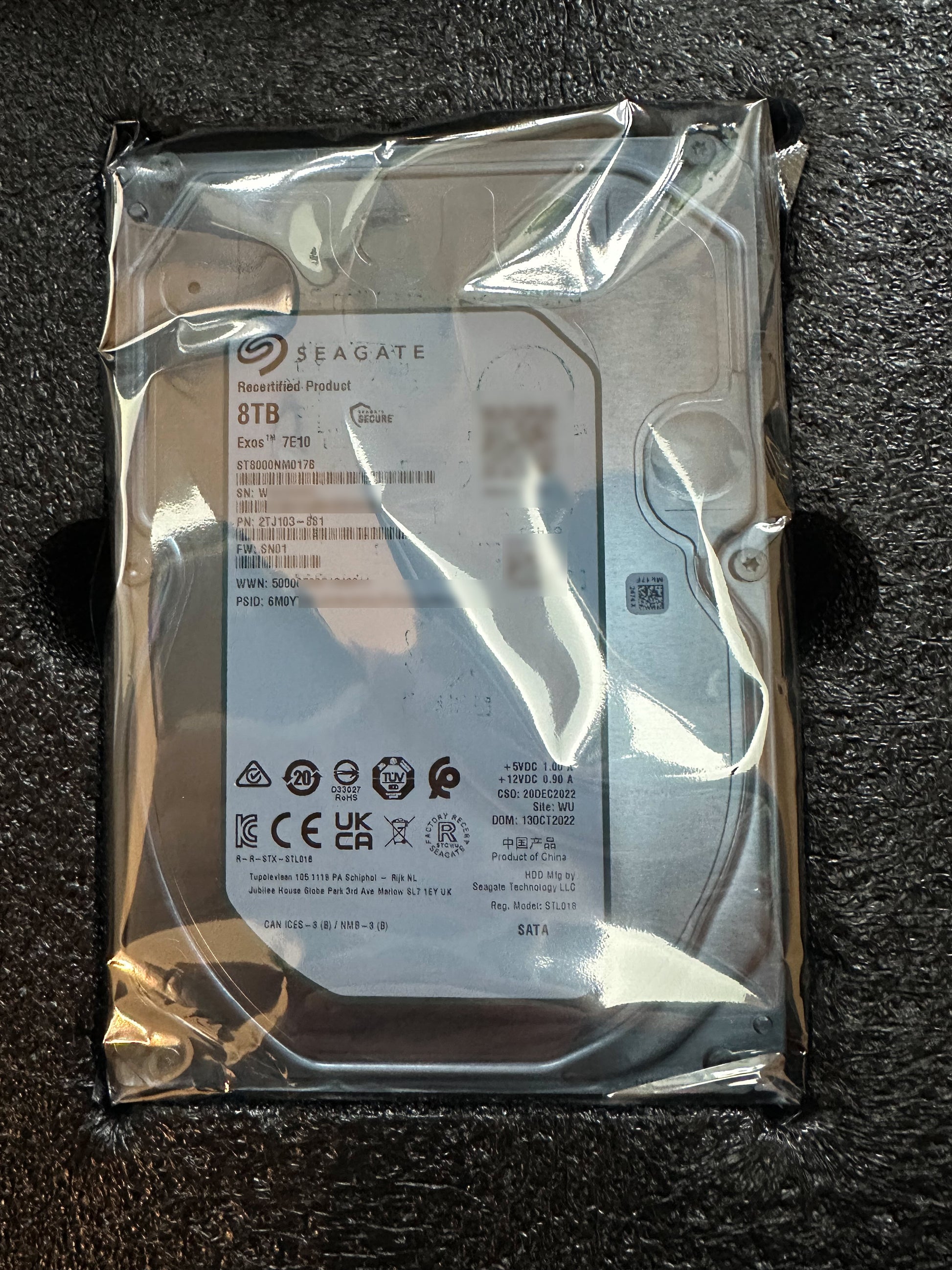 Seagate Exos 7E10 Hard Drive