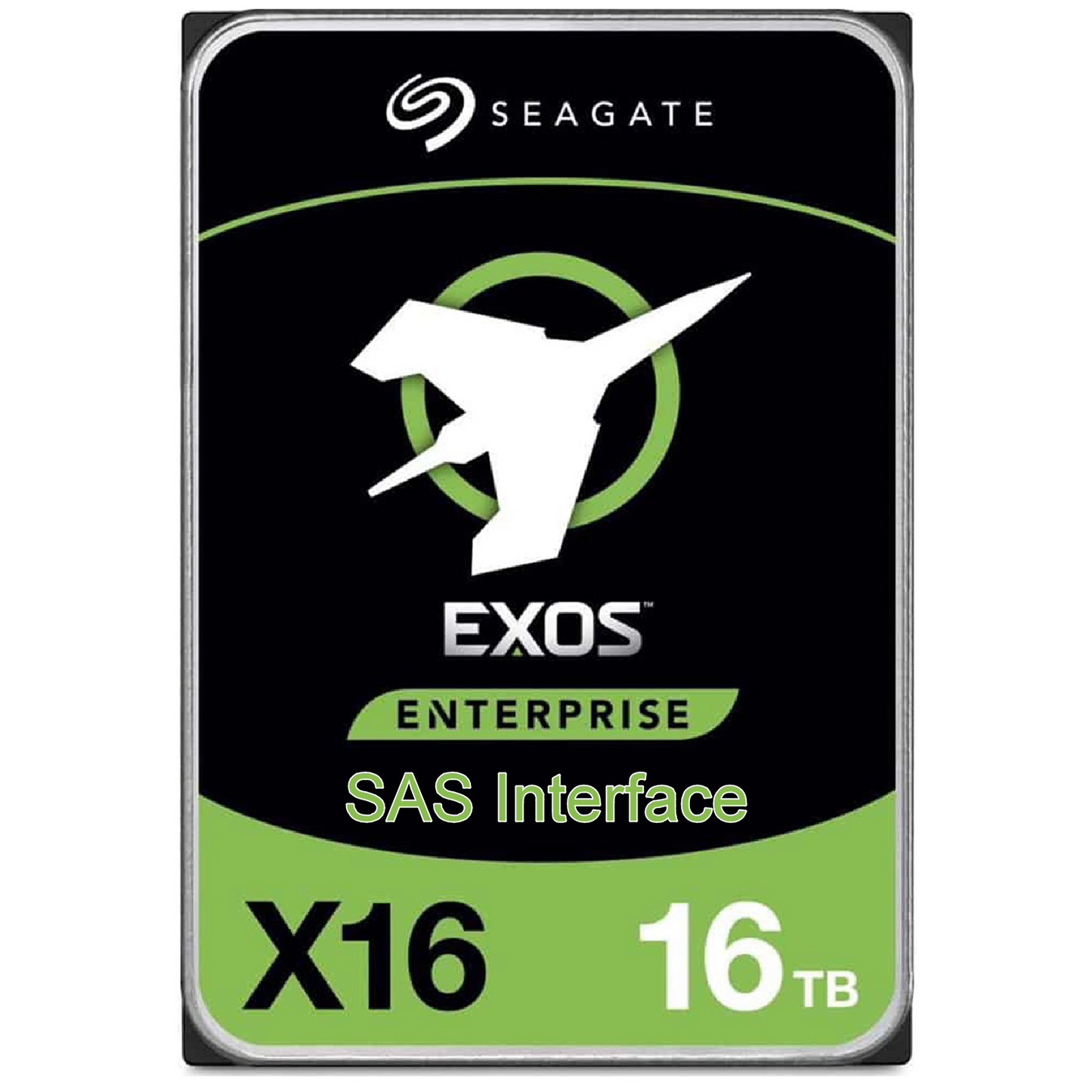 [SAS 12Gb/s] Seagate EXOS X16 16TB ST16000NM002G SAS CMR 3.5" Enterprise HDD OEM