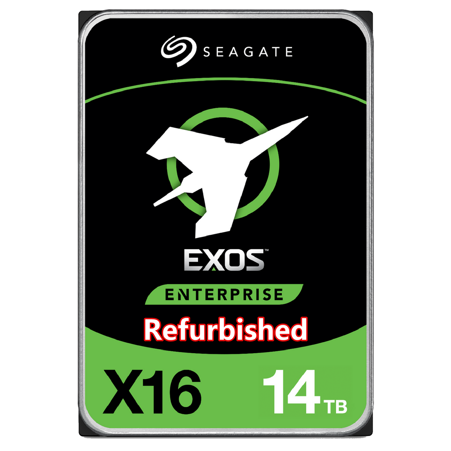 Refurbished Seagate EXOS X16 14TB ST14000NM001G SATA CMR 3.5" Enterprise HDD OEM