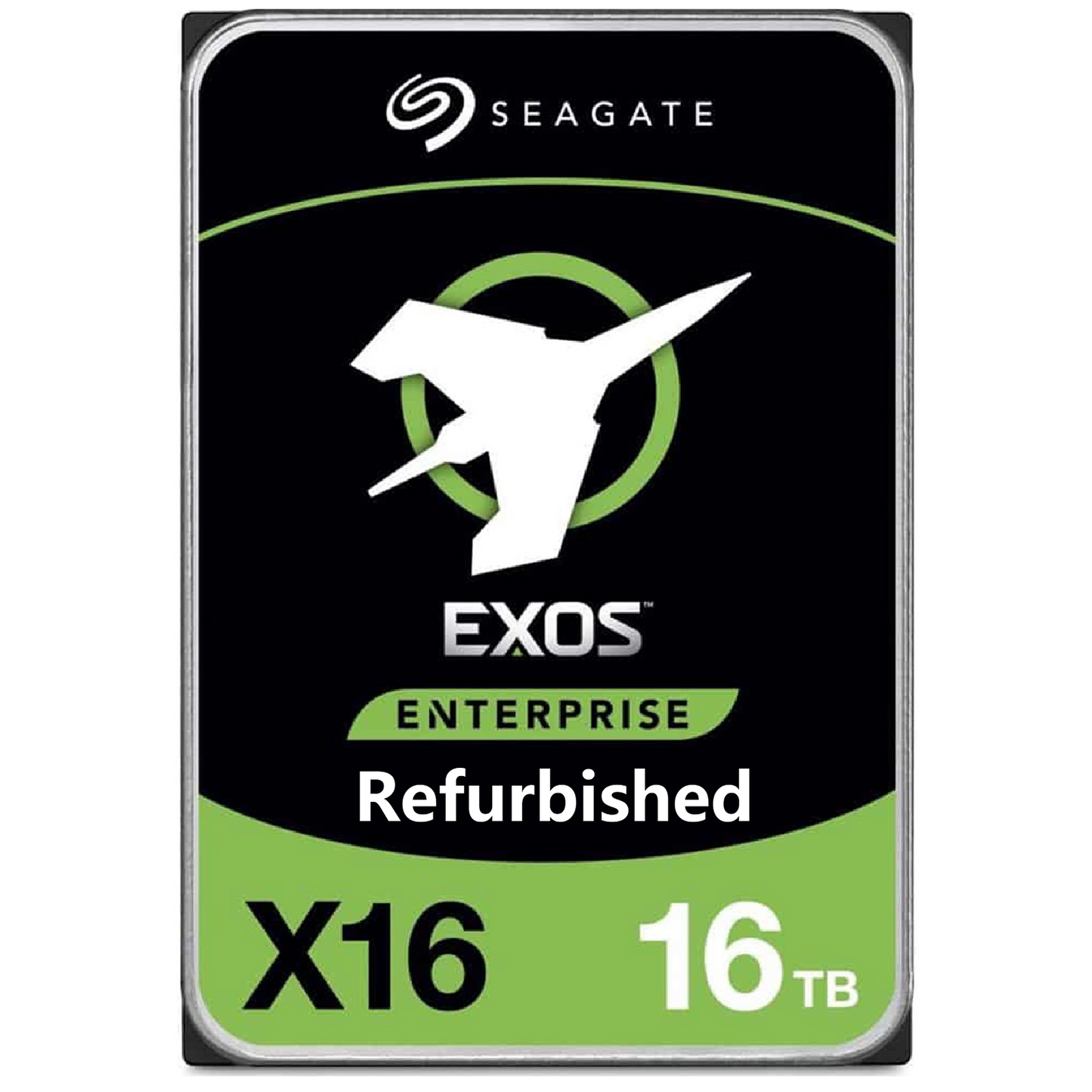 Refurbished Seagate EXOS X16 16TB ST16000NM001G SATA CMR 3.5" Enterprise HDD OEM
