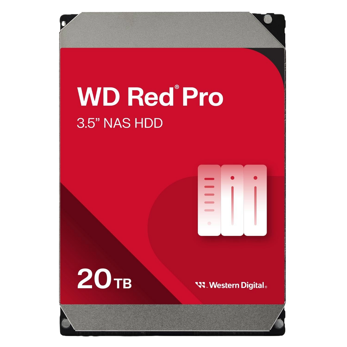 Western Digital Red Pro NAS 20TB 3.5" CMR 512MB Cache WD201KFGX