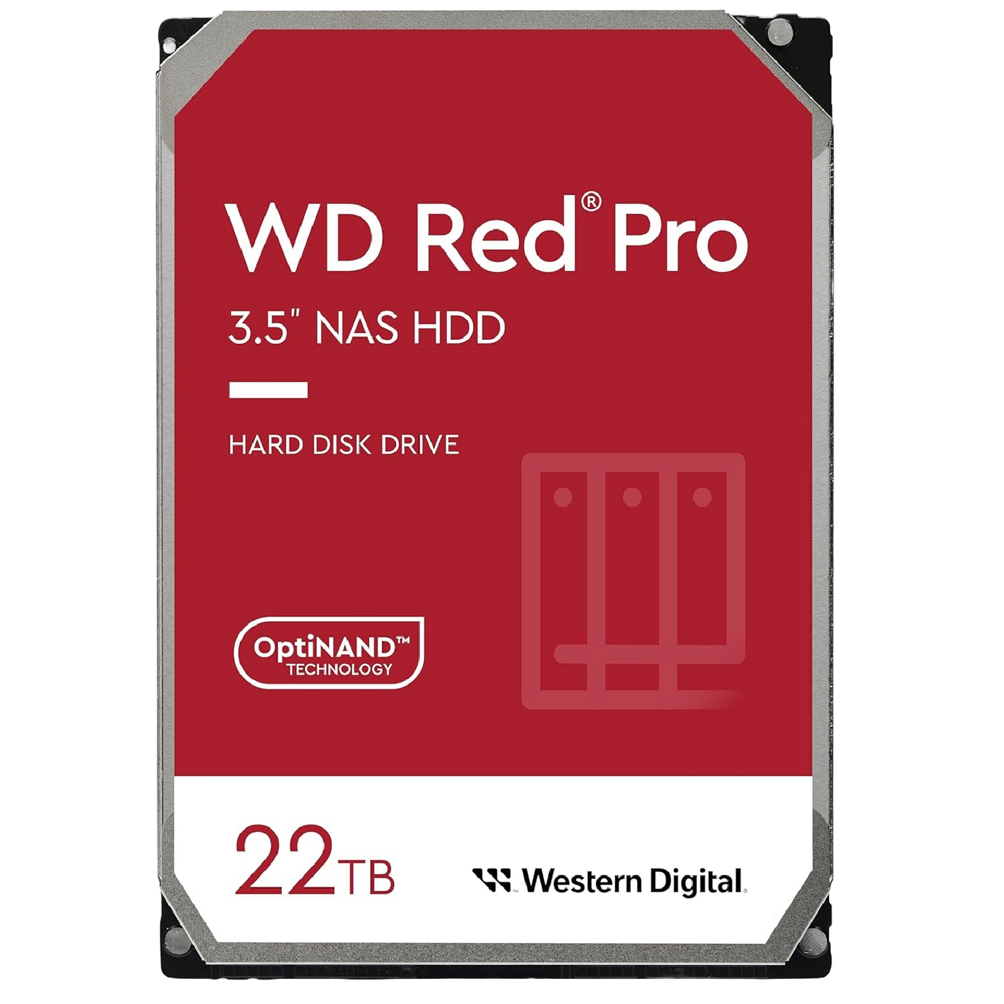 Western Digital Red Pro NAS 22TB CMR 512MB Cache WD221KFGX